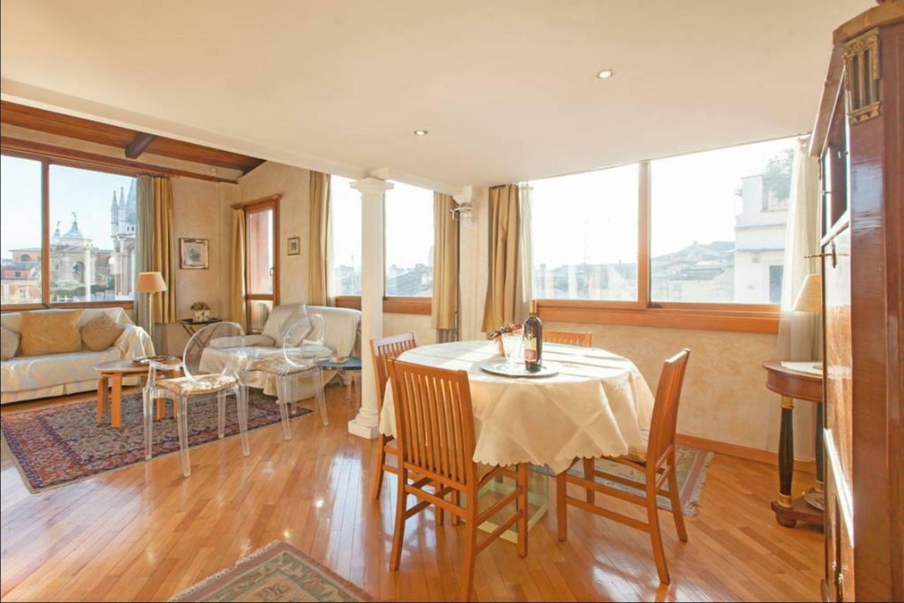 Amazing Panoramic Artist'S Loft Spanish Steps โรม ภายนอก รูปภาพ