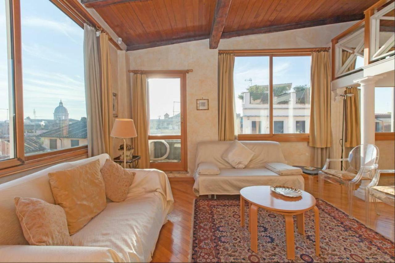 Amazing Panoramic Artist'S Loft Spanish Steps โรม ภายนอก รูปภาพ